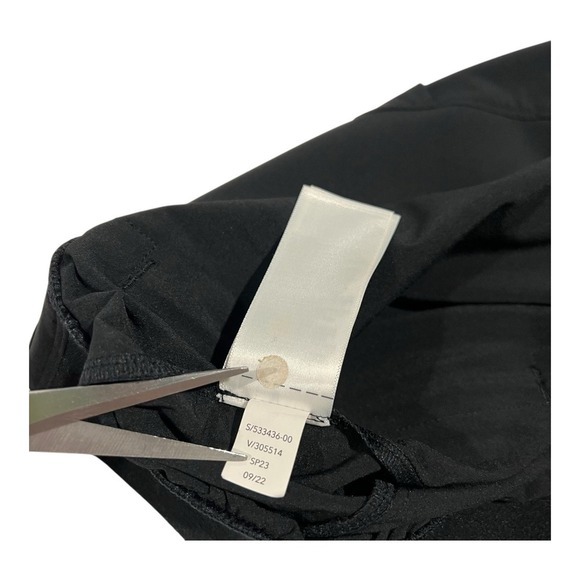 Athleta Pants Women's 16 Brooklyn Heights High Rise Pleated Wide Leg Pant Black - Picture 12 of 14